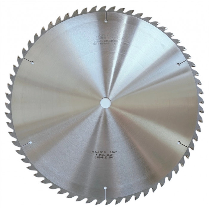 Диск пильный HW Pilana 550×5.2/3.5×30 z64 81-26 WZ